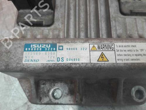 Engine control unit (ECU) OPEL MERIVA A MPV (X03) 1.7 CDTI (E75) | BP2255188M57 