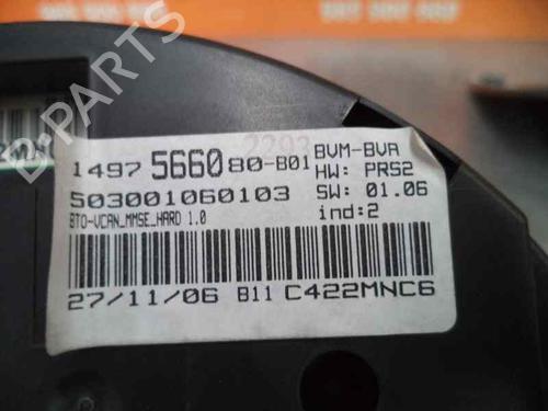 Instrument cluster LANCIA PHEDRA (179_) 2.0 D Multijet (179.AXL1B, 179.BXL1B) | BP2259929C47 