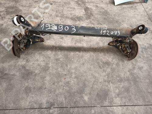 Used Rear axle RENAULT KANGOO / GRAND KANGOO II (KW0/1_) 1.5 dCi 85 (KW0K, KW0L, KW0B) (86 hp) 28196448