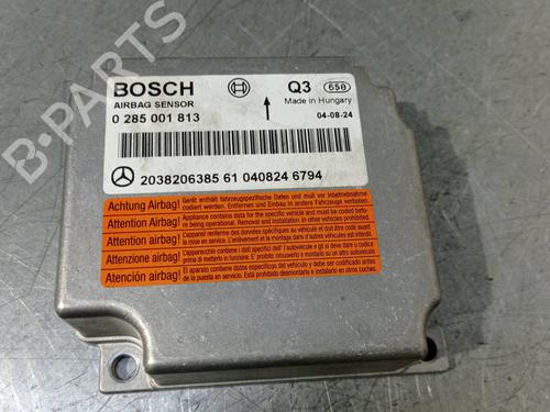 Kollisjonspute styreenhet MERCEDES-BENZ C-CLASS (W203) C 180 Kompressor (203.046) (143 hp) 12424086