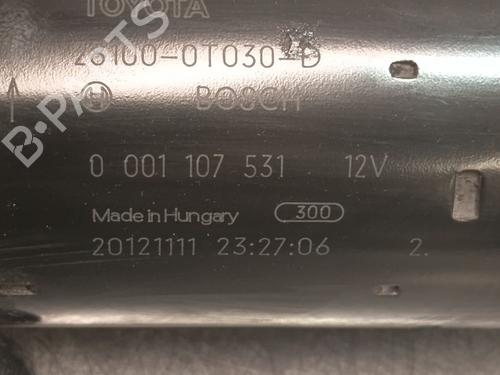 Starter TOYOTA AURIS (_E15_) | BP38234184M8 - Image 2