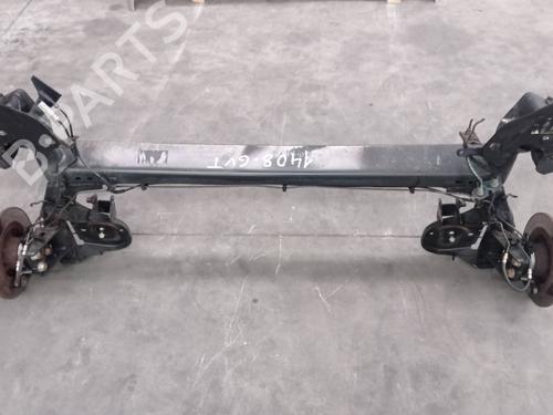 Rear axle RENAULT KANGOO (KC0/1_) 1.5 dCi | BP12423707M2 