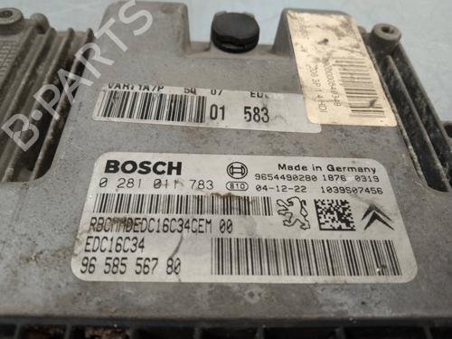 Engine control unit (ECU) PEUGEOT 206 Hatchback (2A/C) 1.4 HDi eco 70 | BP2251735M57 