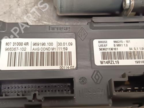 Left front window motor RENAULT MEGANE III Hatchback (BZ0/1_, B3_) 2.0 TCe (BZ0K) | BP27882996E21 