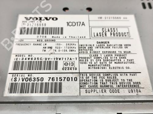 Radio VOLVO C30 (533) 1.8 FlexFuel | BP33029342E6  - Image 5