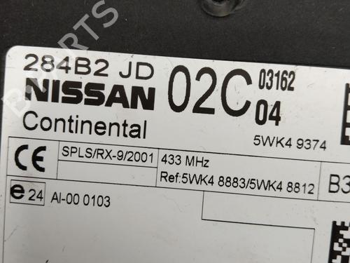 Electronic module NISSAN QASHQAI / QASHQAI +2 I (J10, NJ10, JJ10E)  | BP22929709M83 