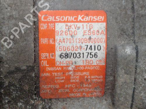 AC compressor NISSAN X-TRAIL I (T30) 2.2 dCi 4x4 | BP13700645M34 