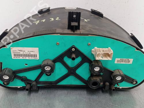 Instrument cluster PEUGEOT 206 Hatchback (2A/C) 1.4 HDi eco 70 | BP13734042C47 
