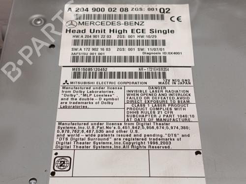 Radio MERCEDES-BENZ C-CLASS (W204) | BP34102741E6 - Image 4