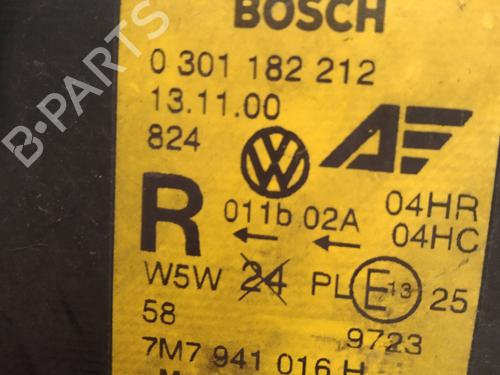 Right headlight SEAT ALHAMBRA (7V8, 7V9) 2.0 i | BP25868415C29 