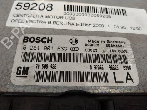 Engine control unit (ECU) OPEL VECTRA B (J96) 2.0 DTI 16V (F19) | BP2246463M57 