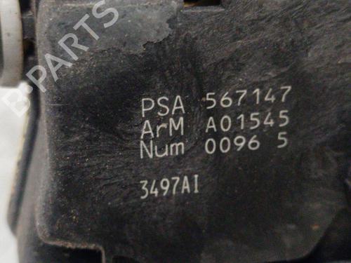 Front right lock PEUGEOT 308 I (4A_, 4C_)  | BP13734051C97 
