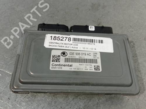 Used Engine control unit (ECU) SKODA FABIA II (542) 1.2 (60 hp) 20726631