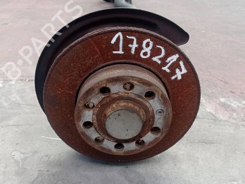 Rear axle VW CADDY III Box Body/MPV (2KA, 2KH, 2CA, 2CH) 1.9 TDI | BP13389574M2 