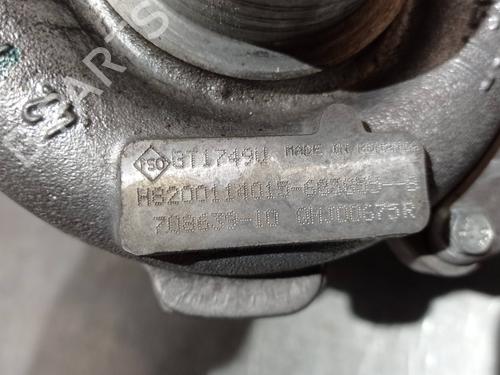 Turbocharger/Supercharger RENAULT MEGANE II Saloon (LM0/1_) 1.9 dCi (LM0G, LM1G, LM2C) | BP30160352M71