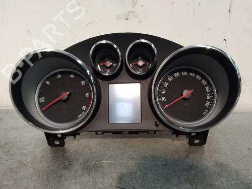 Used Instrument cluster OPEL ASTRA J (P10) 1.7 CDTI (68) (110 hp) 23424596