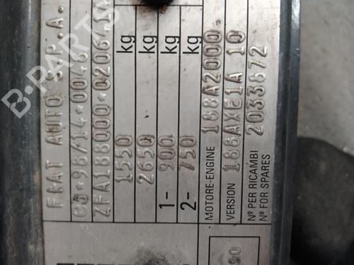 Crossmember FIAT PUNTO (188_) 1.9 DS 60 (188.031, .051, .231, .251) | BP19270495C162 