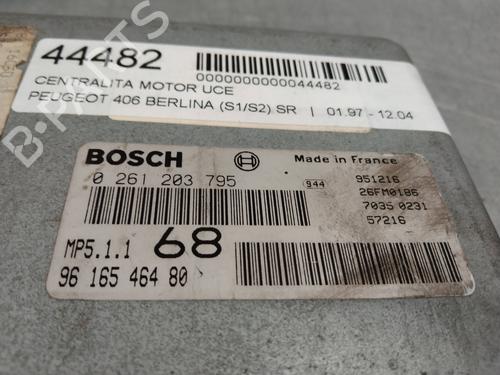 Engine control unit (ECU) PEUGEOT 406 (8B) 1.8 BiFuel | BP2246193M57 