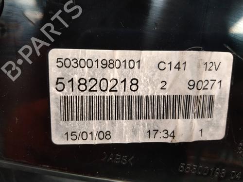 Instrument cluster FIAT BRAVO II (198_) 1.6 D Multijet (198AXH1B) | BP2256327C47 
