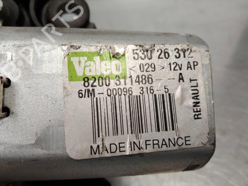 Rear wiper motor RENAULT CLIO III (BR0/1, CR0/1) 1.5 dCi (BR17, CR17) | BP2347282M102 