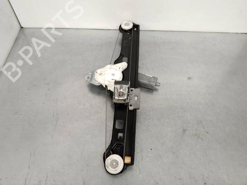 Rudehejsemekanisme venstre bagtil MERCEDES-BENZ C-CLASS (W203) C 220 CDI (203.008) (150 hp) 4885391