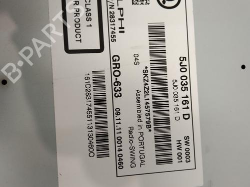 Radio SKODA FABIA II (542) 1.2 | BP20722921E6 