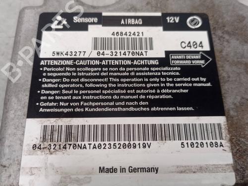 ECU airbags ALFA ROMEO 147 (937_) 1.9 JTDM (937.AXD1A, 937.AXV1A, 937.BXB1A) | BP13900435M53 