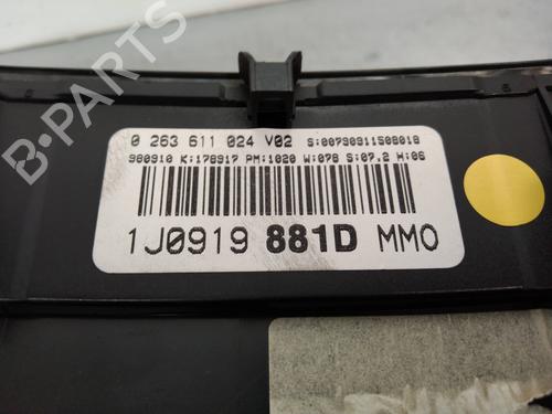 Instrument cluster VW GOLF IV (1J1) 1.9 TDI | BP2259943C47 