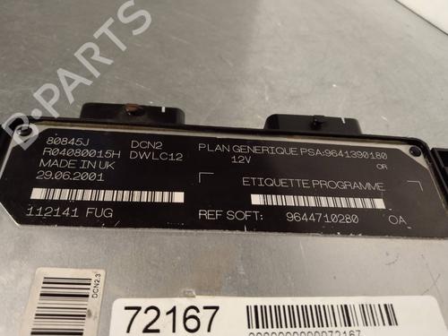Engine control unit (ECU) PEUGEOT 206 Hatchback (2A/C) 1.9 D | BP2252525M57 