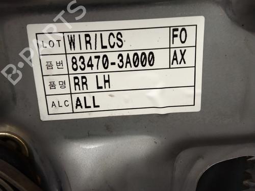 Rear left window mechanism HYUNDAI TRAJET (FO) 2.0 CRDi | BP23135632C24 