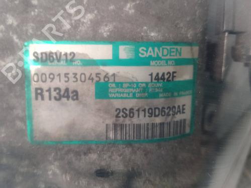 AC compressor FORD FIESTA V (JH_, JD_) 1.4 TDCi | BP8252458M34 