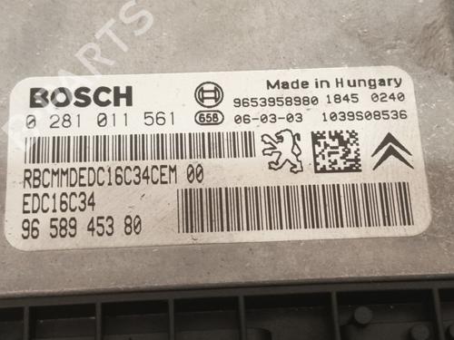 Engine control unit (ECU) CITROËN C5 II (RC_) | BP37631216M57 - Image 3
