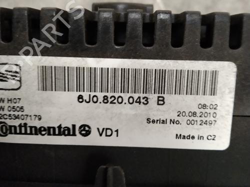 Climate control SEAT IBIZA IV (6J5, 6P1)  | BP23867374I5