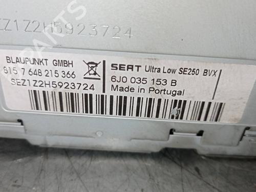 Radio SEAT IBIZA IV (6J5, 6P1)  | BP8597524E6 