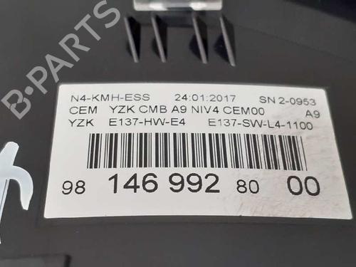 Instrument cluster PEUGEOT 2008 I (CU_) 1.2 THP 110 / PureTech 110 | BP5026410C47