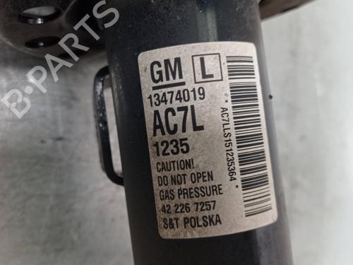 Left front shock absorber OPEL ASTRA J (P10) 2.0 CDTI (68) | BP10657560M16