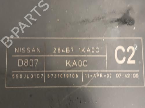 Fuse box NISSAN JUKE (F15)  | BP27701218E1 
