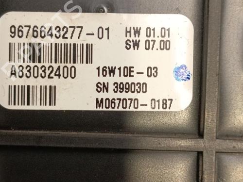 Climate control PEUGEOT PARTNER Box Body/MPV 1.6 BlueHDi 100 | BP36814399I5 - Image 4