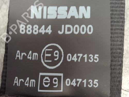 Rear left seatbelt NISSAN QASHQAI / QASHQAI +2 I (J10, NJ10, JJ10E)  | BP22929711I29 