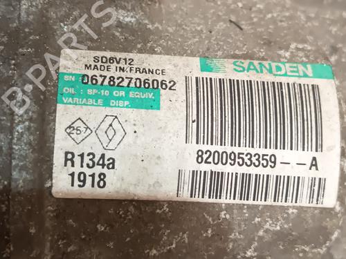 AC compressor RENAULT KANGOO / GRAND KANGOO II (KW0/1_) 1.5 dCi 85 (KW0K, KW0L, KW0B) | BP28198396M34 