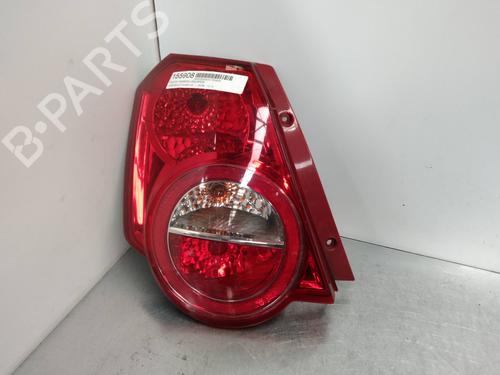 Used Left taillight CHEVROLET AVEO / KALOS Hatchback (T250, T255) 1.2 (84 hp) 4499352