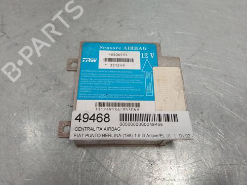 Kollisjonspute styreenhet FIAT PUNTO (188_) 1.9 DS 60 (188.031, .051, .231, .251) (60 hp) 2250031