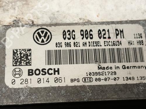 Engine control unit (ECU) VW JETTA III (1K2) 1.9 TDI | BP37416710M57 - Image 2