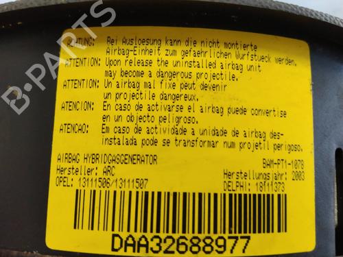 Førerens kollisjonspute OPEL CORSA C (X01) 1.3 CDTI (F08, F68) | BP2258917C9 