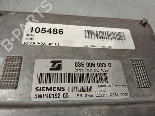 Engine control unit (ECU) SEAT IBIZA III (6L1) 1.2 | BP2259847M57 