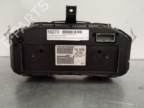 Instrument cluster RENAULT MEGANE II (BM0/1_, CM0/1_) 1.5 dCi (BM1E, CM1E) | BP2247952C47 