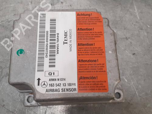 Airbag Kit MERCEDES-BENZ M-CLASS (W163) ML 270 CDI (163.113) | BP7992548C86 