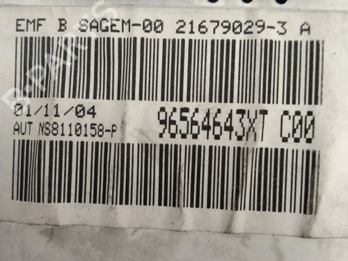 Display monitor PEUGEOT 206 Hatchback (2A/C) 2.0 HDI 90 | BP23572523C48 