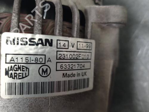 Alternator NISSAN PRIMERA (P11) 1.6 16V | BP8387462M7 
