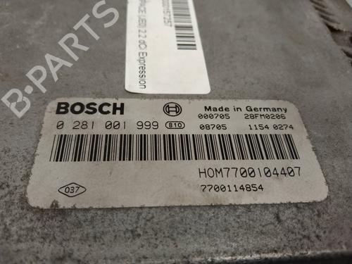 Engine control unit (ECU) RENAULT ESPACE III (JE0_) 2.2 dCi (JE0K) | BP4710445M57 